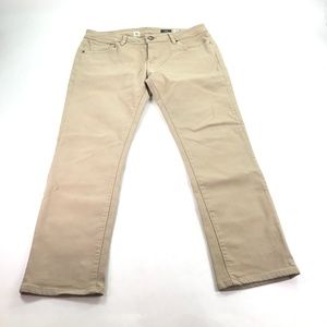 Vorta Women's Tan Slim Fit Jeans Sz 34 L114